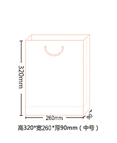 中号手提袋尺寸